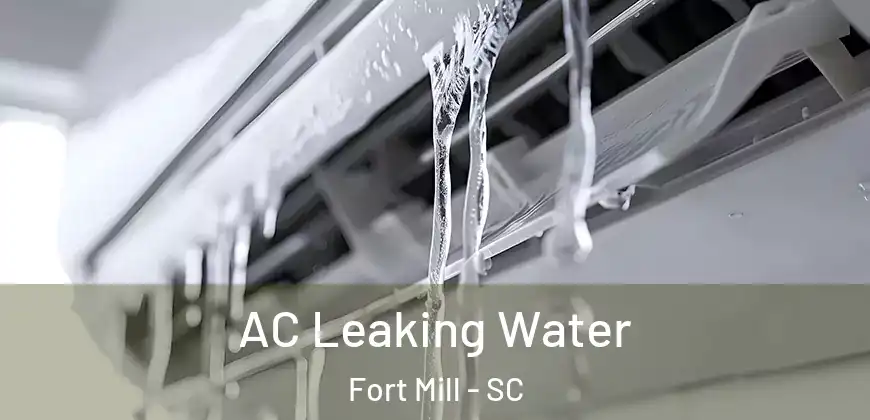 AC Leaking Water Fort Mill - SC