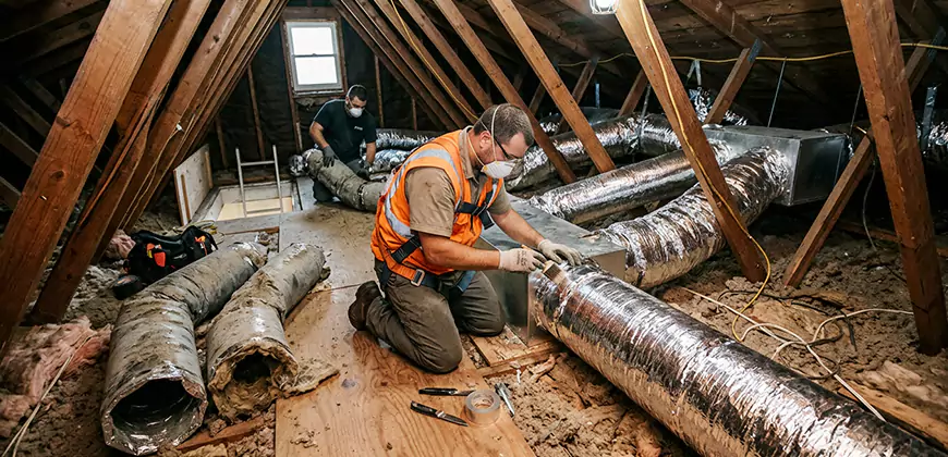 AC Duct Replacement in Fort Mill