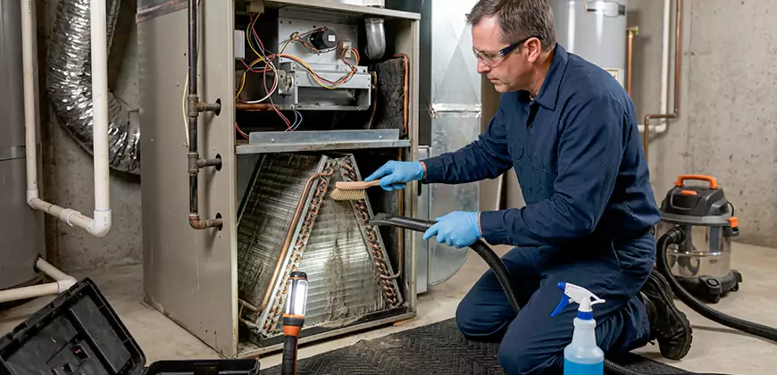 Furnace Coil Cleaning in Fort Mill