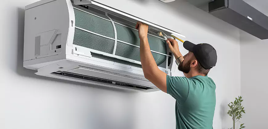 Bathroom and Small Space Ductless Installation in Fort Mill